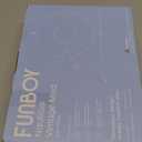 FUNBOY Giant Vintage Stripe Inflatable Pool Float with Cup Holder 48" Pool Float for Adults|Inner Tube Pool Toys Swim Rings Swimming Pool Accessories & Pool Lounger Float for Pool Party & Summer (blue and red)