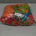 THREAD SPREAD Kitchen Dish Towels, 100% Cotton Salsa Towels, Set of 12 (16x28 Inches), Multi Purpose Cooking Drying Restaurant Bar Cleaning Cloth Napkin, Highly Absorbent, Lint Free (Red & Orange)