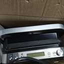 Panini Press Grill Sandwich Maker with Removable Plates, 1600W, 5 in 1 Smokeless Indoor Grill & Griddle with Meat Thermometer, Electric Contact Grills for Kitchen, Stainless Steel