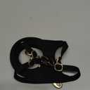 Puppytie No Pull XXS Puppy Harness with Multifunction Dog Leash,Soft Adjustable No Choke Escape Proof Pet Harness Vest,Black,XXS (XXS(2.2-6lb)