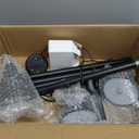 Tree Floor Lamp with Remote, Dimmable 3 Rotatable LED Lights, 5 Color Temperatures, 63" Modern Standing Lamp for Living Room, Bedroom, Office Reading Light