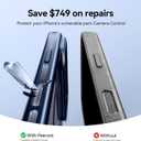 Lens Stand for iPhone 17 Pro Max Case (with Camera Control Button) Compatible with MagSafe, Military-Grade Drop Protection Magnetic Phone Case for iPhone 17 Pro Max Clear Cover, Deep Blue