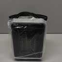 Space Heaters for Indoor Use, 1500W Portable Electric Heater with Thermostat, Ceramic Heater for Room Bedroom Office Under Desk with 3 Heating Levels, Safe Tip-Over Protection (Silver)