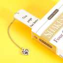 Valentines Dog Bookmark for Women, Book Marks for Reading Kids, Funny Dog Gifts for Friends, Birthday Back to School Gifts for Dog Lovers, Bookish Gifts for Book Club,