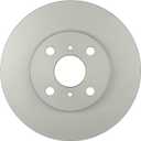 BOSCH 50011246 QuietCast Premium Disc Brake Rotor - Compatible with Select Toyota Echo, MR2 Spyder; FRONT - Single