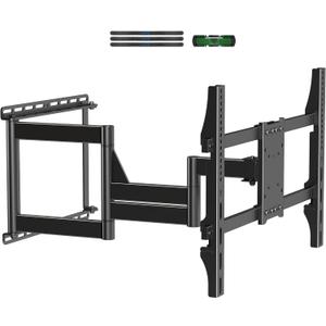 Long Arm TV Wall Mount for Most 32-84 Inch TVs, 30 Extension Full Motion TV Bracket with Swivel Articulating Extension Tilt Arm, Max Support 132lbs, VESA 600x400mm, Max 16" Wood Stud, MA1079M