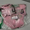 ICEFANG GN8 Tactical Dog Harness for X-Large Sized Dogs,Full Metal Buckles,Reflective in Training Walking K9 Dog Vest,No-Pull Front Leash Clip,Adjustable Pet Harness (Pink, XL (Pack of 1))