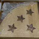 Stuffed Animal Storage Wood Corner Plush Toys Holder with Star Pattern, Length Adjustable Hanging Stuffed Animal Toy Organizer Shelf for Nursery Play Room Bedroom Kid Room