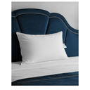 finbuco 750 Fill Power White Goose Down Pillow, Standard Size 20x26 Inches  for Back, Side and Stomach Sleepers  Includes Pillowcase for Home, Travel, Dorm or Guest Room (1 Pack)