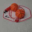 Mini Basketball Hoop - Indoor Basketball Hoop - Durable Plastic Basketball Hoop for Kids and Adults - No Assembling - Premium Basketball Game with Ball and Pump