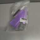 2 x BLITZWAX 2pcs Silicone Wax Pot Liners for Hair Removal, Purple Wax Warmer Bowls Kit with Sticks for Women and Men Body Waxing, Reusable and Easy to Clean Accessories, Compatible with 16 oz Waxing Kit