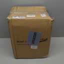 1200D Pontoon Boat Cover with Support Poles 2 Pack, Heavy Duty Pontoon Boat Cover, 17-20 ft Waterproof Boat Cover for Pontoon with Motor Cover, Adjustable 14 Tie Down Straps,Black