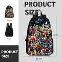 Merch Casual Backpack – Large Waterproof Lightweight Daypack(Type B)