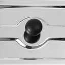 Stainless Steel Toaster Cover - Heat-Resistant Dust Protector for Bread Machines & Electric Toasters, Universal Appliance Top Cover (Fits Most Models)