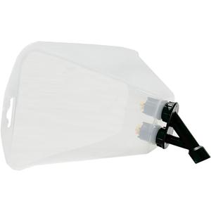 Drift Guard with Flat Sprayer Nozzle,Prevents Drift of Fine Droplets,for Use with Backpack Sprayer Small Drift Guard (2 Nozzles, 1PCS)