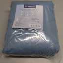 DREAMCARE King Size Sheets Set - 6 pcs Breathable Cooling Bed Sheets - up to 21" Extra Deep Pocket King Sheet Set with Side Pockets - Extra Soft 100% Brushed Hypoallergenic Hotel Luxury Bedding M-Blue