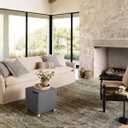 Loloi Amber Lewis Morgan Collection MOG-05 Spice/Lagoon 5'-0" x 7'-0" 38" Thick Area Rug feat. CloudPile, Neutral, Room Dcor, Vintage Inspired, Livingroom, Bedroom, Dining Area