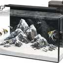 Glass Fish Tank Kit, 10 Gallon Betta Fish Tank Aquarium Starter Kit
CompleteAquarium Kit with Adjustable LED Light, Filter, Heater and Lid for Betta, Goldfish or Shrimp, Black