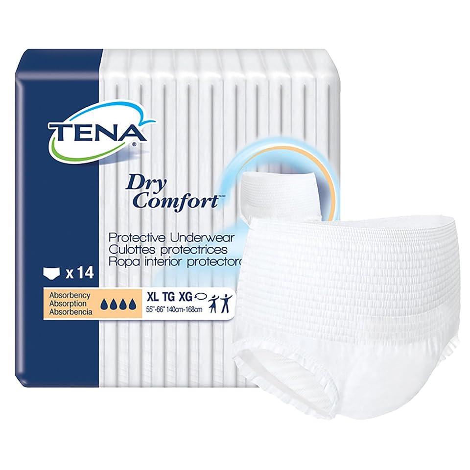 TENA Dry Comfort Protective Underwear, Incontinence, Disposable, Moderate Absorbency, XL, 56 Count