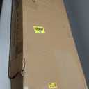 Furnulem Twin Bed Frames with Charging Station and LED Lights, Twin Size Platform Bed with Metal Slats, Wood Headboard with 2-Tier Storage Shelves, No Box Spring Needed, Black Oak