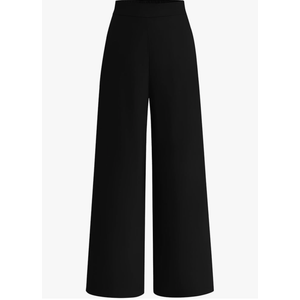 BTFBM Womens Wide Leg Pants Dressy Casual Elastic High Waisted Palazzo Business Lounge Trousers with Pockets 16