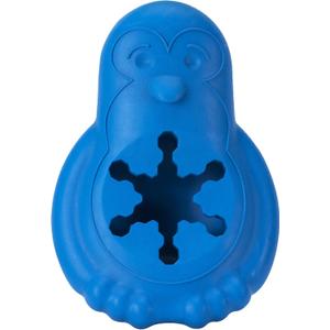 PetSafe Freezable Treat Holding Chilly Penguin - Durable, Vanilla-Scented, Rubber, Freezable Interactive Pet Puzzle for Boredom or Separation Anxiety - for Medium & Large Dogs