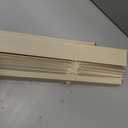 Cordless Light Filtering Mini Blind, 31 x 64 in, Alabaster
