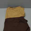 Real Essentials 2 Pack: Women's 20" Golf Skirts Knee Length Skorts Athletic Long Active Casual Pockets Size 3 X