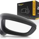 For Toyota Yaris iA 2017 2018 Door Mirror Passenger Side | Power | Manual Folding | Non-Heated | Non-Towing | w/Signal Light | Sedan | Paintable | Replacement For 87908WB006