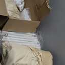 Large Kids Play Tent, 55.1in Length, Fits 3-4 Children,Indoor Playhouse for Kids, with Padded Mat and Lights, Bed Tent for Toddler, Birthday for Boys Girls (Beige)