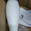 JULiN HOME White Pendant Light for Kitchen Island, LED Dimmable Pendant Light fixtures, Small Modern Industrial Hanging Pendant Light for Over Sink, Bar, Dining Room, Bedside