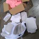 Inflatable Mattresses with Plates and Pink Towels