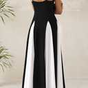 PRETTYGARDEN Spaghetti Strap Backless Spring Dresses for Women 2026 Flowy Maxi Dresses Sleeveless Wedding Guest Dress (Black, S)