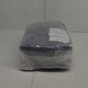 Outdoor/Indoor High Back Chair Cushion, Waterproof Outdoor Rocking Chair Cushion with Ties, Tufted Replacement Seat Cushions for Outdoor Furniture, Blue (1 Pack)