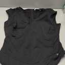 Popilush Shapewear Bodysuits for Women Deep V Neck Cap Sleeve Thong Body Suit Tummy Control Plus Size Going Out Tops
(XL)