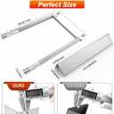 Uniflasy 7635 Flavorizer Bars,69785 Grill Burner and 7642 Igniter for Weber Spirit I & II 200 with Front Control, Spirit E210, E220, S210, S220, for Weber 7635 Bars and 304 Stainless Steel Burner