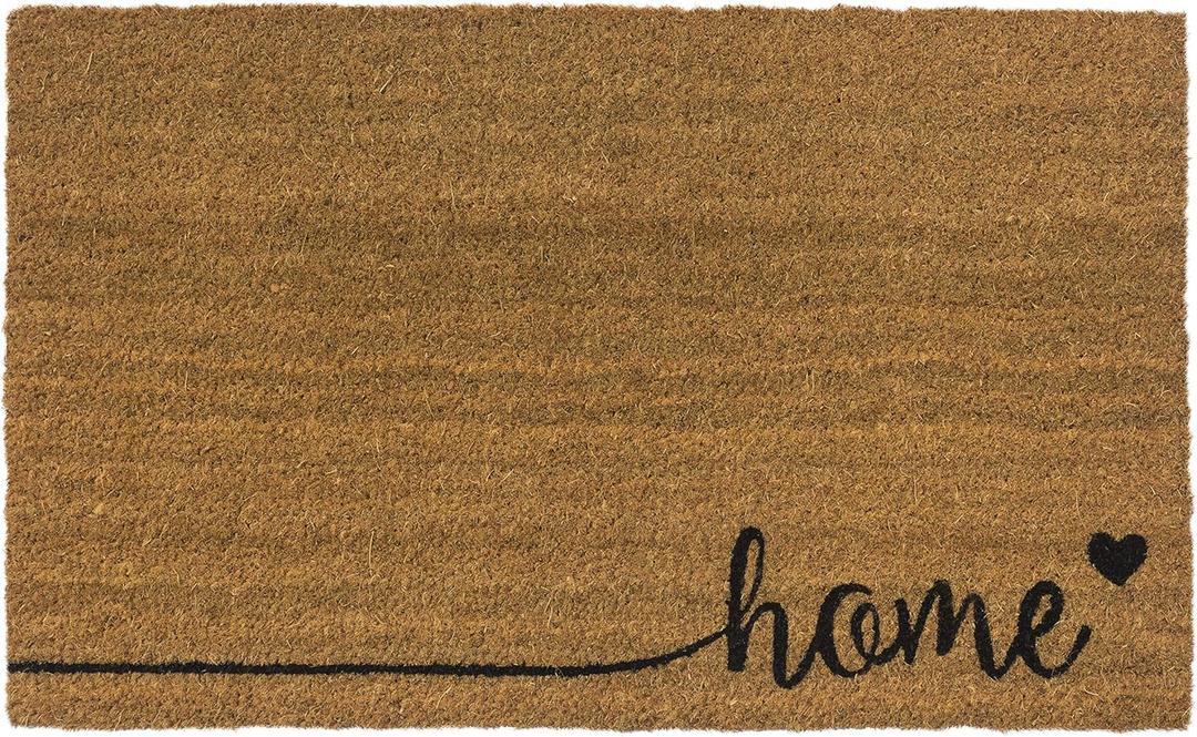 Entryways P2106C Home,Coir with PVC Backing Doormat 17"X 28"X.5, Natural