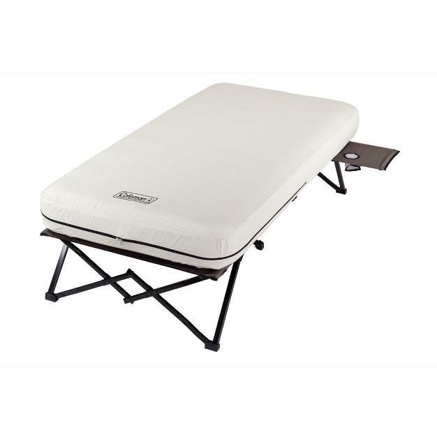 Coleman Inflatable Air Mattress with Battery Operated Pump(Twin)