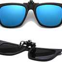 Long Keeper Kids Polarized Clip On Sunglasses Teen Boys Girls Square Flip Up Clip-on Sunglasses Over Glasses