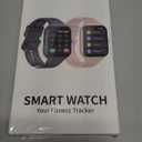 Smart Watch(Answer/ Make Call), 1.96" HD Smartwatch for Men Women, 2025 Fitness Watch with 110+ Sport Modes/ Heart Rate/ Sleep Monitor/ Pedometer, IP68 Waterproof Fitness Activity Tracker for Android iOS