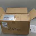 Wellmet Firework Cryatsl Chandelier 30 inch, Gold Fiore Chandeliers Mid Century Modern Contemporary Brass Chandelier Light Fixture for Dining Room Living Room Bedroom Hallway Entryway Foyer