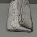 Deep Dream Tablecloths, Embroidered Waterproof Table Cloth Cotton Linen Wrinkle Free Anti-Fading Table Cover Decoration for Kitchen Dinning Party Christmas, 55 x 120 Inch - Gray (Grey)