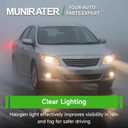 Munirater Headlights Left and Right Side Replacement for Corolla 2009-2010