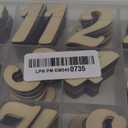 2 Inch 196 Pieces Wooden Numbers Unfinished Wood Numbers 0-9 for Crafts,with Sorting Grid Organizer