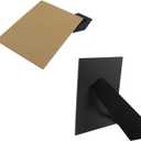Bitray 5Pcs Easel Back for Picture Frame Black Picture Frame Back Stand 5 x 7 Inch Replacement Picture Frame Easel Back (5"/12.7cm x 7"/17.8cm x 0.1"/0.26cm)