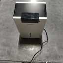 Dehumidifier, 98OZ Dehumidifiers for Home(1000sq.ft), Humidity Display Dehumidifier for Basement Bathroom Bedroom, Auto Shut Off, Washable Filter, Drain Hose, Timer, 7 Ambient Lights, White