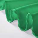 Cupuamon 132 inch Round Tablecloth Washable Polyester Table Cloth Decorative Table Cover for Wedding Party Dining Banquet132 inch,Emerald