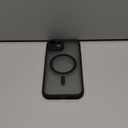 TOCOL Magnetic for iPhone 14 Case, Compatible with Magsafe, Upgraded Full Camera Protection, Drop Protection, Translucent Matte Back Bumper Phone Cover 6.1-Inch (Black)