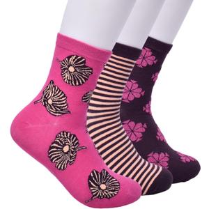 kate spade new york Women's 3-Pack Blooms Shortie Crew Socks, Soft & Comfortable