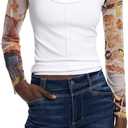 Desigual Women's Ts_Amara (White,XS)